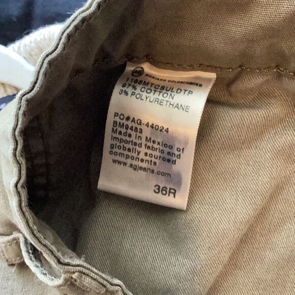 Adriano Goldschmied Brown Straight Leg Pants 36R - Picture 8 of 8